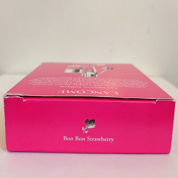 🆕 Lancôme Bon Bon Strawberry Pink Color Fever Lip Gloss Nail Varnish Lacquer - Picture 6 of 9